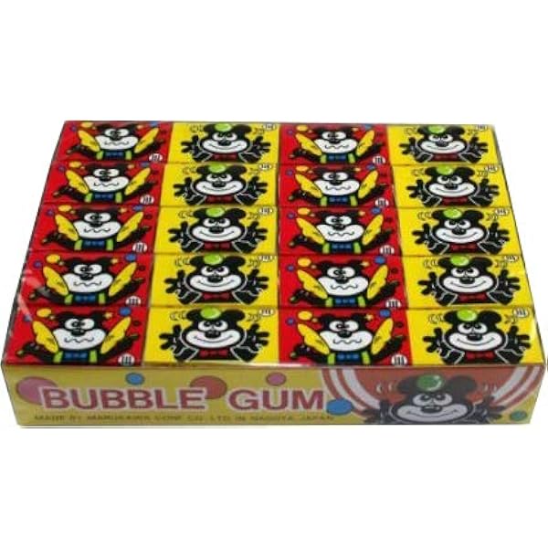 Amazon.com : Marukawa Fusen Bubble Gum Assorted 7 Pack